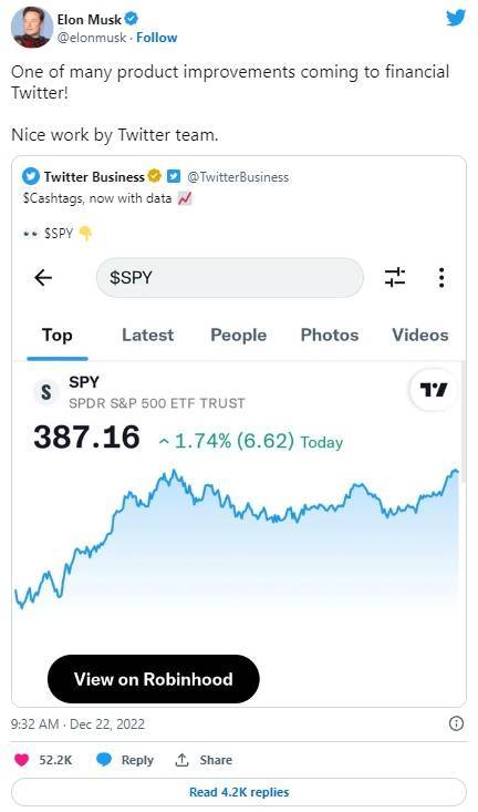马斯克“最重磅的加密行动”<strong></p>
<p>eth价格</strong>！推特低调“添加比特币、以太坊价格指数” 狗狗币却没有出现