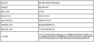 鑫元璟丰债券型证券投资基金 基金合同生效公告