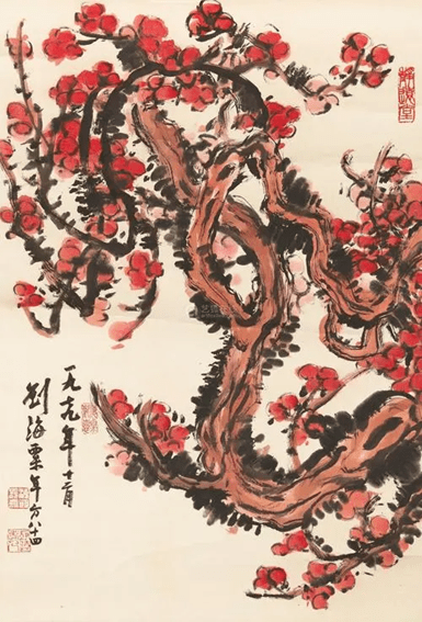 中国现代杰出画家—刘海粟作品赏析