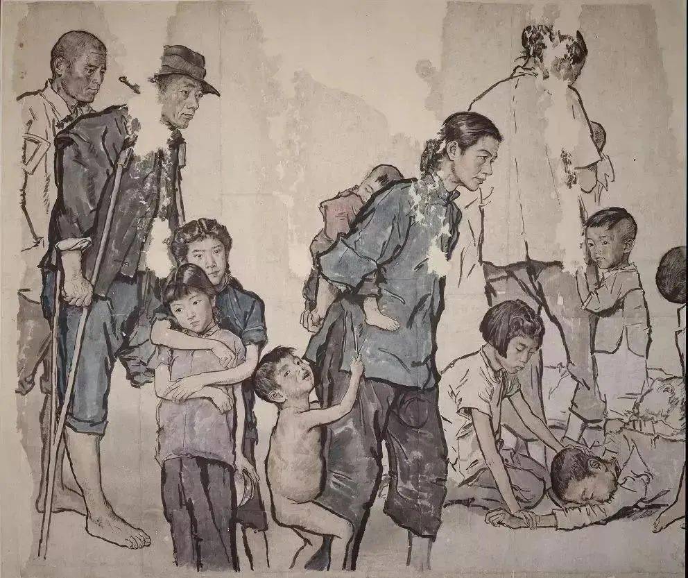 八雅轩丨【八雅丹青】紧握秃笔<strong></p>
<p>中国现代贵金属赏析</strong>，为民写真——中国现代水墨人物画宗师蒋兆和作品赏析