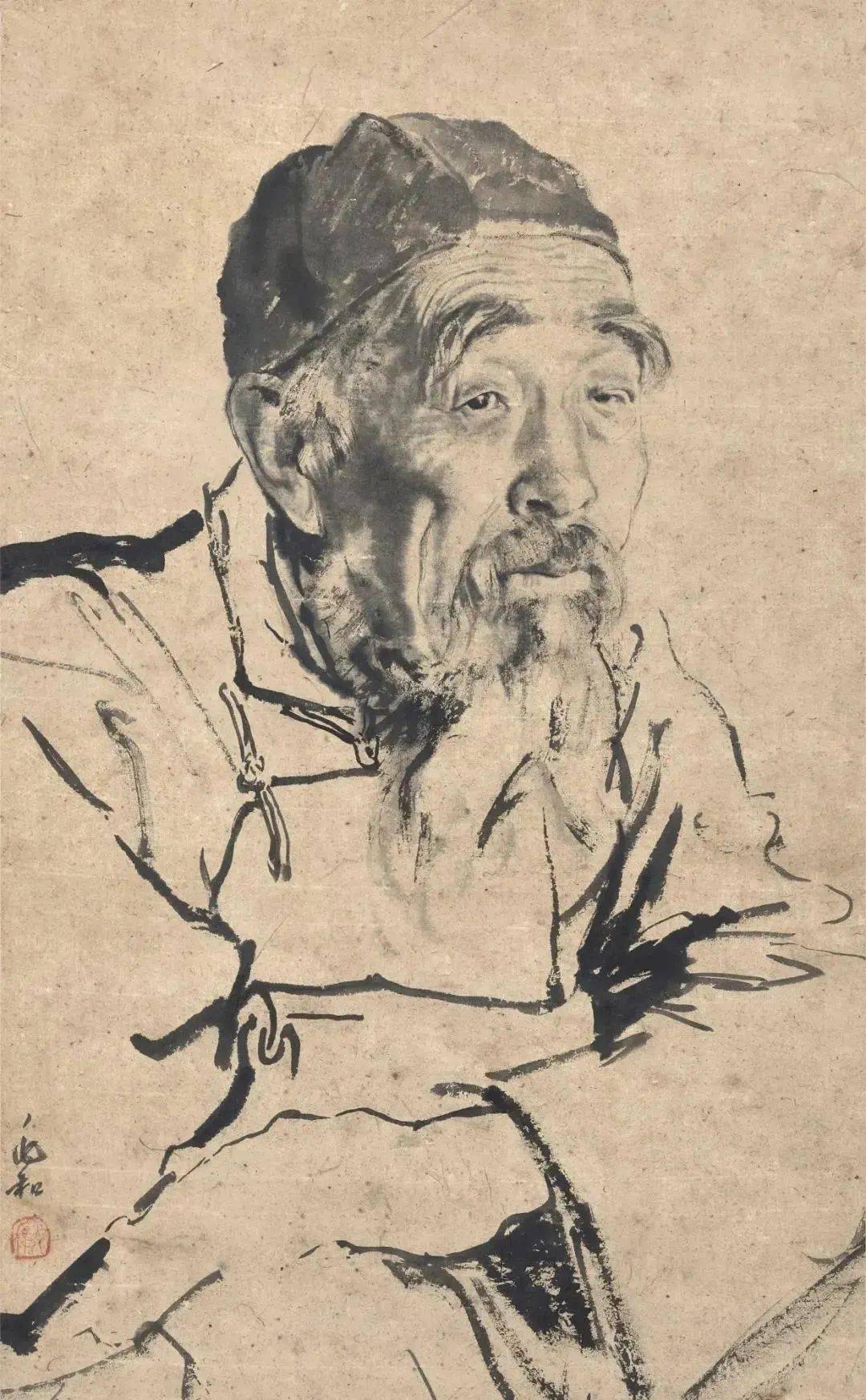 八雅轩丨【八雅丹青】紧握秃笔<strong></p>
<p>中国现代贵金属赏析</strong>，为民写真——中国现代水墨人物画宗师蒋兆和作品赏析