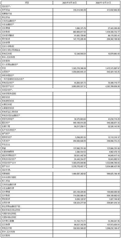 青岛汇金通电力设备股份有限公司2023第三季度报告