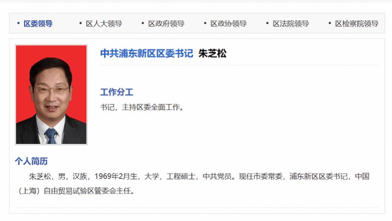 浦东新区区委书记被查<strong></p>
<p>btc交易平台</strong>，两天前还在调研，老上司8月被判无期