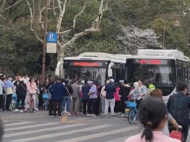 游客成队在杭州雷峰塔外堵路拦公交<strong></p>
<p>泰达币行情</strong>，当地正实施交通管制，公交集团：已处置