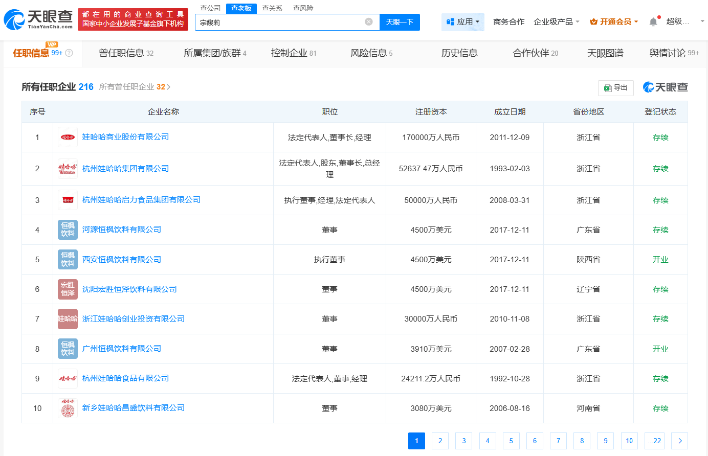 娃哈哈创始人宗庆后的女儿宗馥莉名下多家娃哈哈公司更名为宏胜<strong></p>
<p>以太坊价格</strong>！被三名自称“同父异母弟妹”在香港法庭起诉