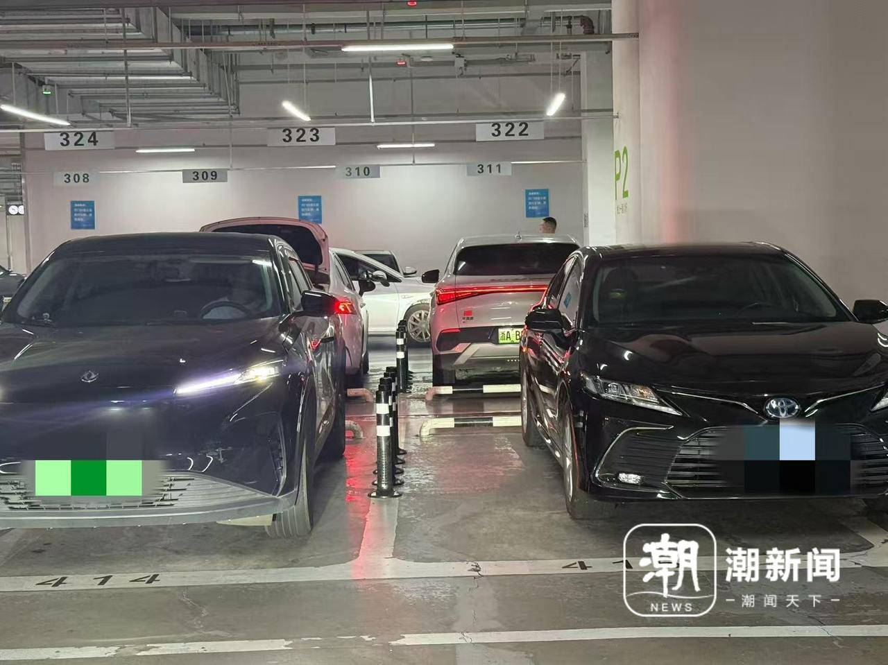 防了“开门杀”<strong></p>
<p>以太坊币行情</strong>，却难了开车门？杭州西站网约车停车场软性护栏陷两难