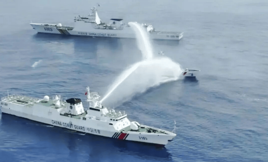 南海爆发激烈对峙<strong></p>
<p>Eth价格</strong>，菲方主力舰高速飙船，迎头撞上中国海警艇