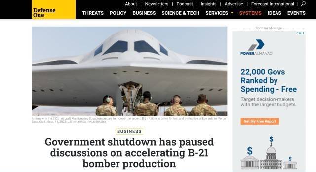 外媒：美国政府停摆<strong></p>
<p>eth地址</strong>，B-21轰炸机“迫降”