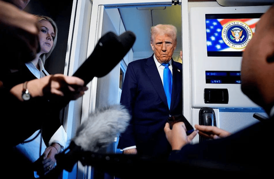 火速赶回国的特朗普<strong></p>
<p>eth查询</strong>，在专机空军一号上，亲口说出此行最大遗憾