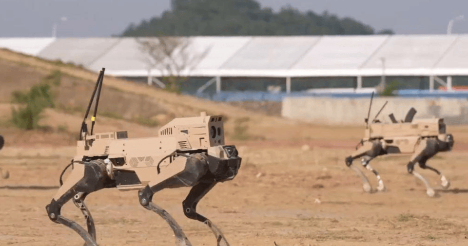 解放军“机器狼”投入台海<strong></p>
<p>eth交易平台</strong>，集群抢滩动作丝滑