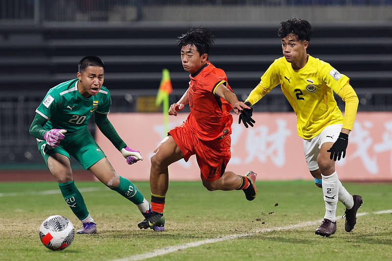 U16国足让中国球迷继续“过年”<strong></p>
<p>比特币最新价格行情</strong>，对手再弱，连续踢出两位数比分也非易事