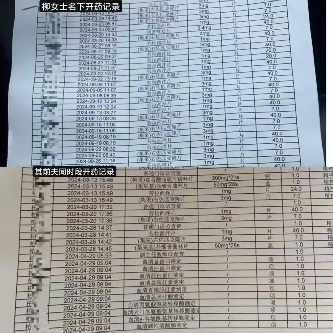 陕西一女出租司机前夫用其就诊卡开精神类药物；医院：已约谈医生