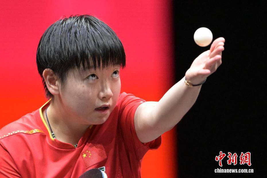 WTT香港总决赛:孙颖莎晋级女单八强